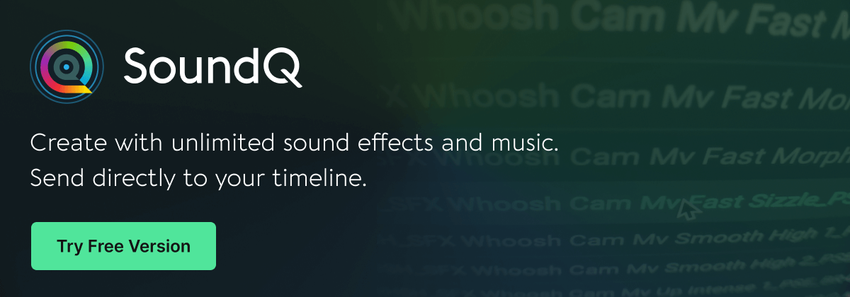 SoundQ - Create with unlimited sound effects and music - Try Free Version